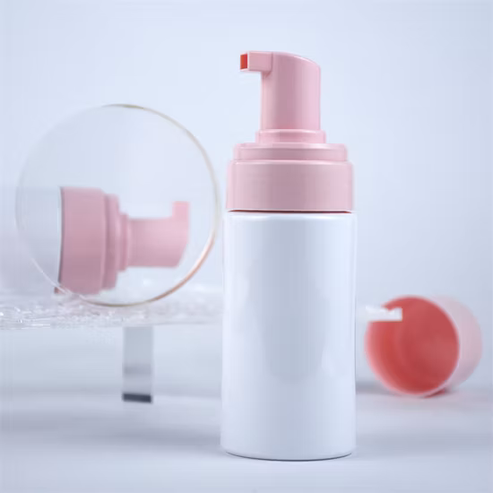 최고의 품질 50ml 150ml 200ml 43/410 펌프 액체 비누 폼 펌프 페이스 클렌저 화장품 병
